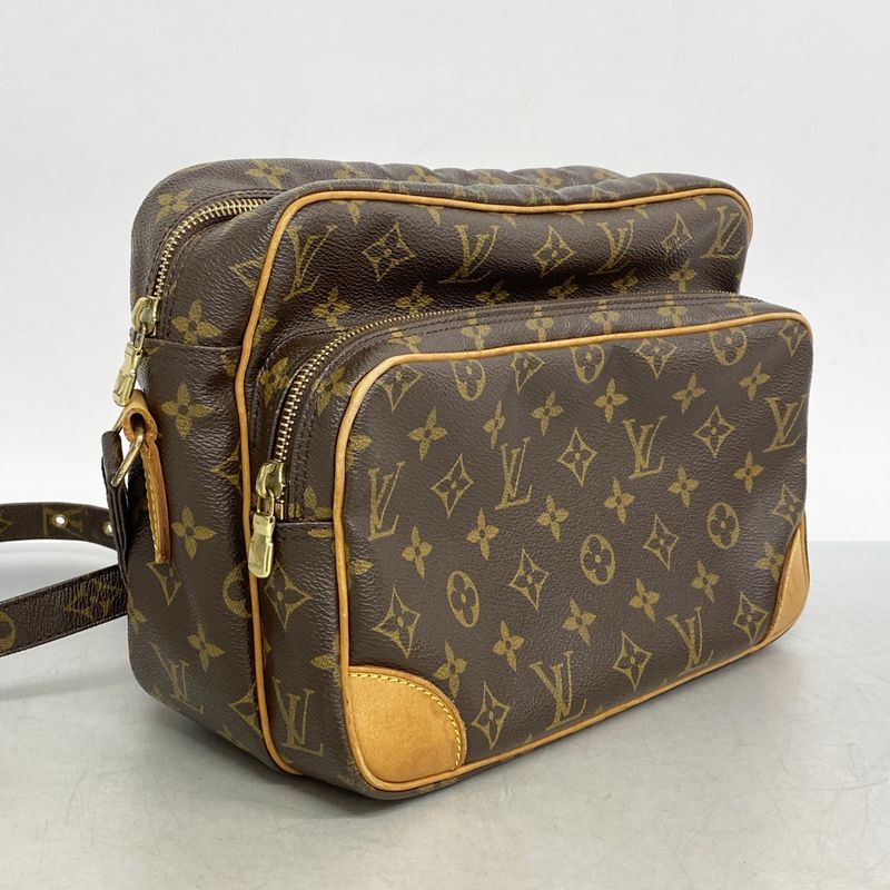 Louis Vuitton Shoulder Bag Monogram Nile M45244 Brown Ladies