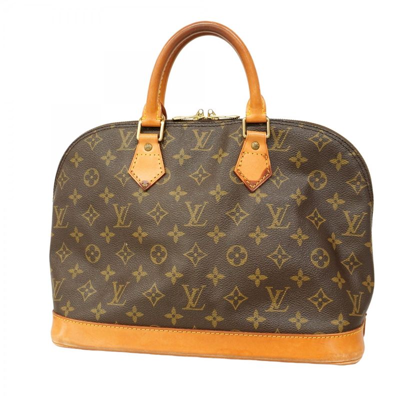 Louis Vuitton Handbag Monogram Alma M51130 Brown Ladies
