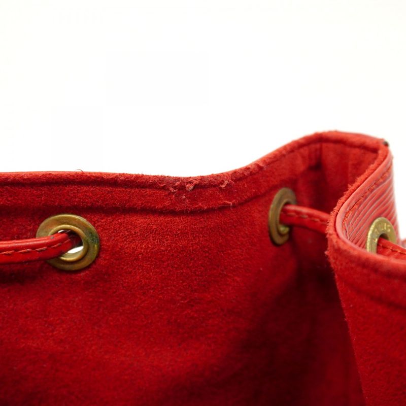 Louis Vuitton Shoulder Bag Epi Petit Noe M44107 Castilian Red Ladies