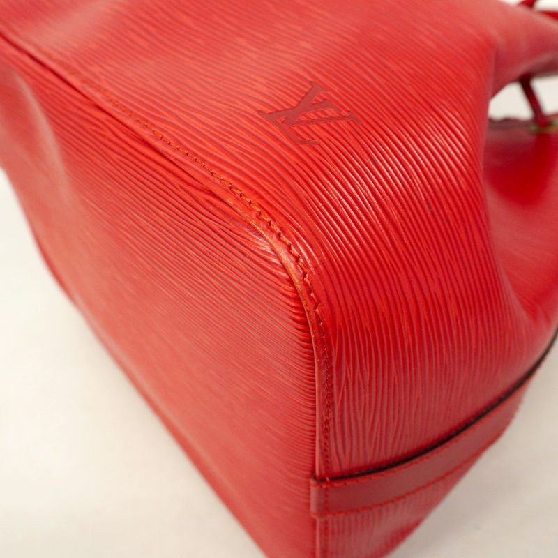 Louis Vuitton Shoulder Bag Epi Petit Noe M44107 Castilian Red Ladies