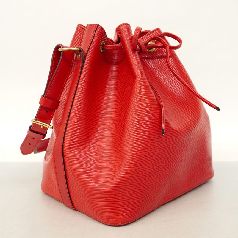 Louis Vuitton Shoulder Bag Epi Petit Noe M44107 Castilian Red Ladies
