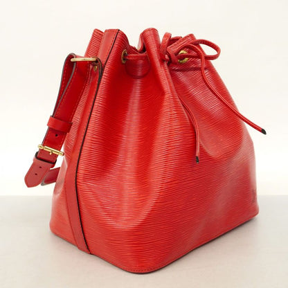 Louis Vuitton Shoulder Bag Epi Petit Noe M44107 Castilian Red Ladies
