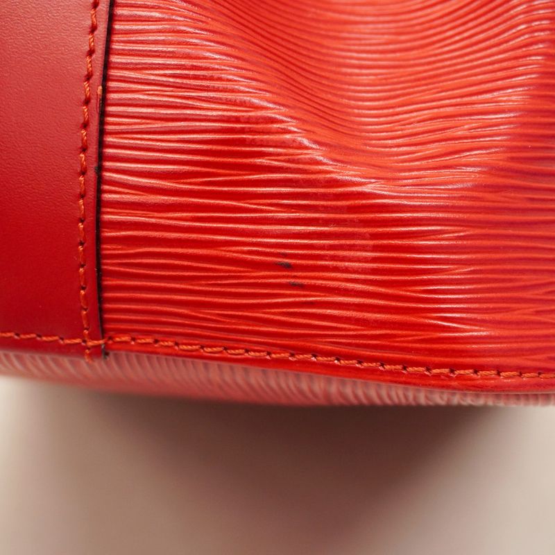 Louis Vuitton Shoulder Bag Epi Petit Noe M44107 Castilian Red Ladies