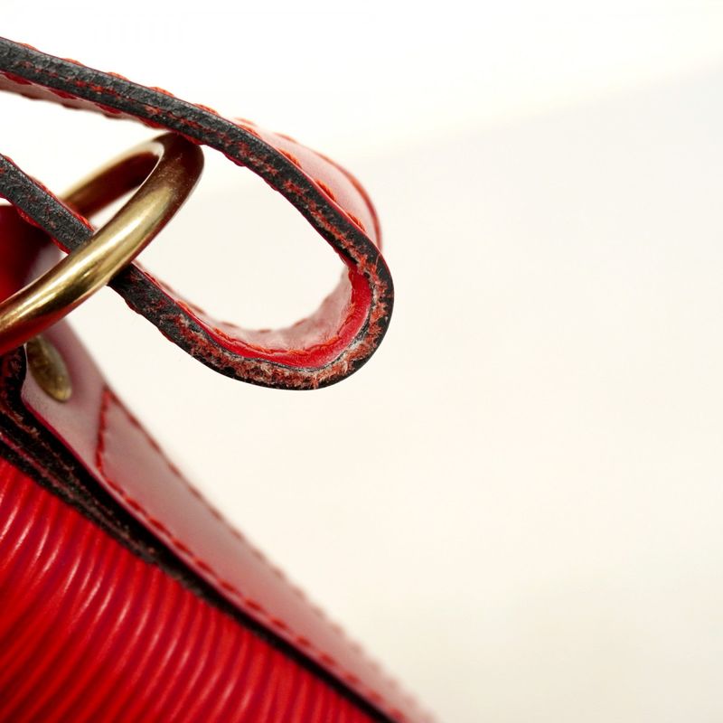Louis Vuitton Shoulder Bag Epi Petit Noe M44107 Castilian Red Ladies