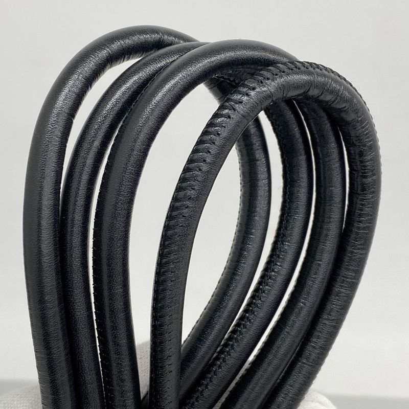 Chanel Tote Bag Cambon Lambskin Black Silver Hardware Women