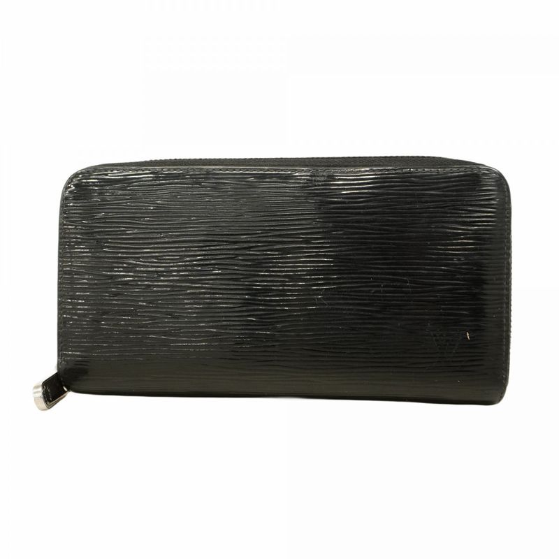 Louis Vuitton Long Wallet Epi Electric Zippy Wallet M6007n Noir Black Men Women