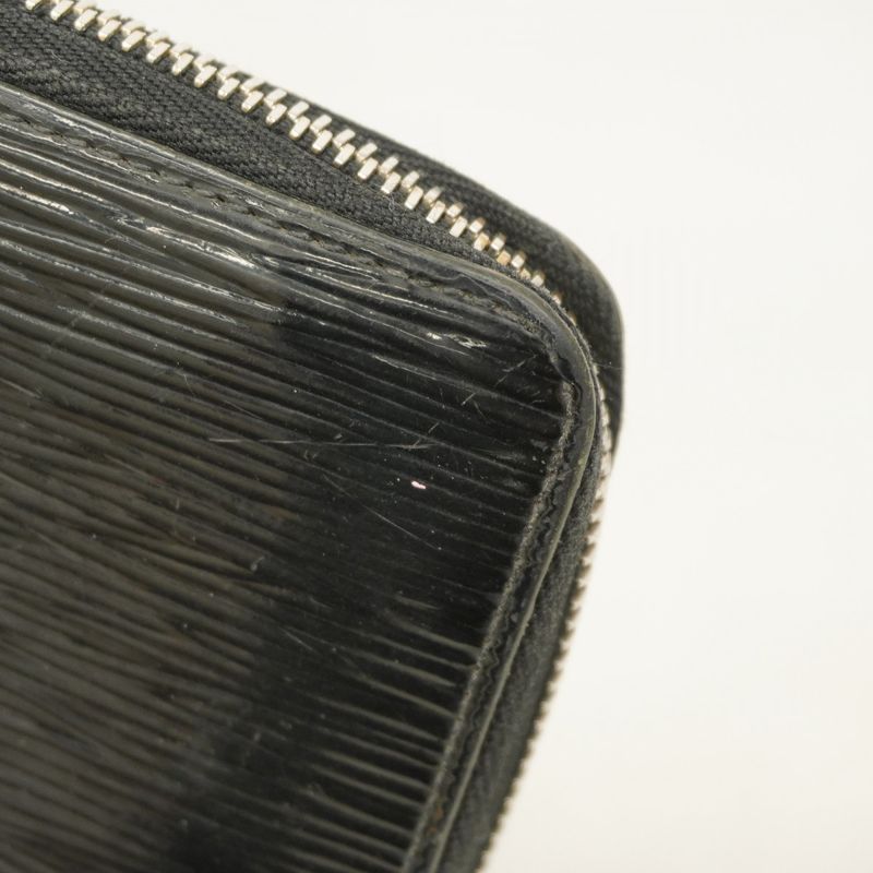 Louis Vuitton Long Wallet Epi Electric Zippy Wallet M6007n Noir Black Men Women