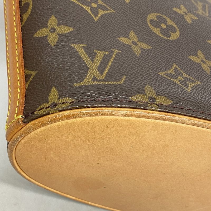 Louis Vuitton Shoulder Bag Monogram Drouot M51290 Brown Ladies