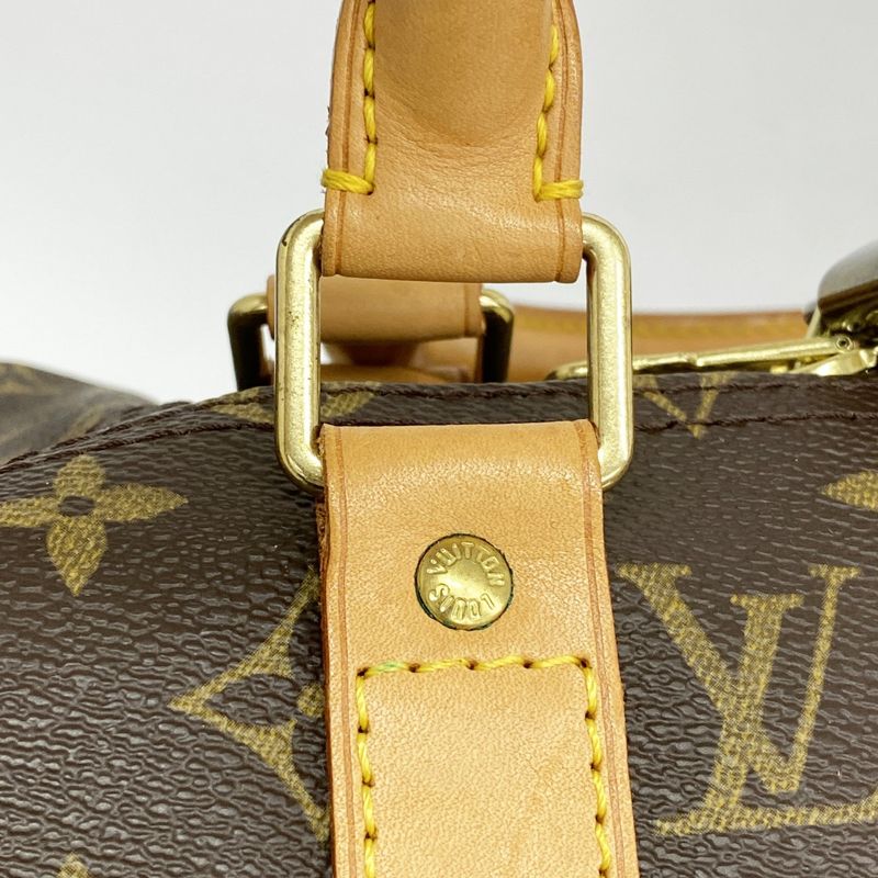 Louis Vuitton Boston Bag Monogram Keepall 50 M41426 Brown Men Women Unisex
