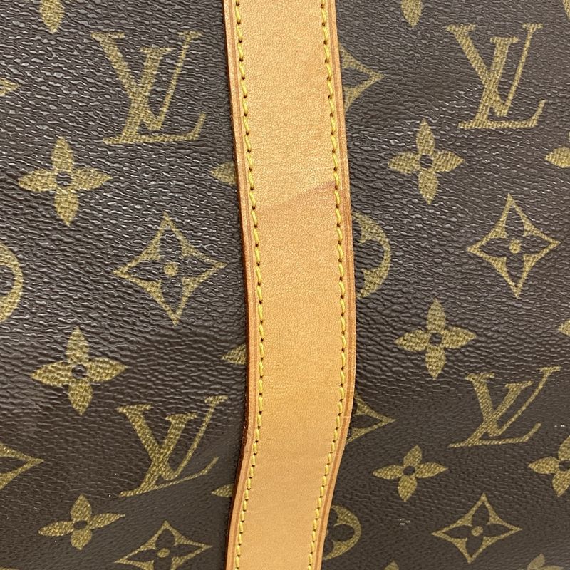 Louis Vuitton Boston Bag Monogram Keepall 50 M41426 Brown Men Women Unisex