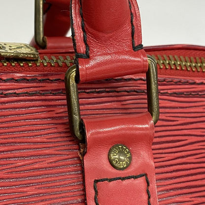Louis Vuitton Boston Bag Epi Keepall 45 M42977 Castilian Red Men Women Unisex