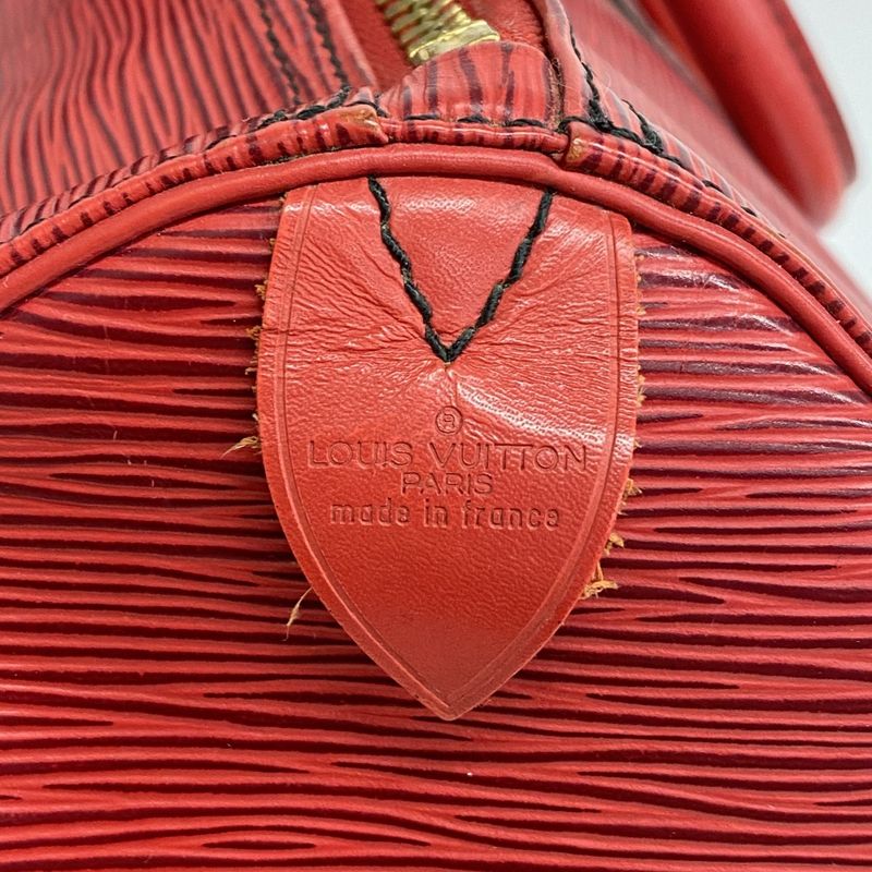 Louis Vuitton Boston Bag Epi Keepall 45 M42977 Castilian Red Men Women Unisex