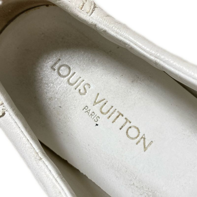 Louis Vuitton Sneakers 40 Women's - White X Brown Leather