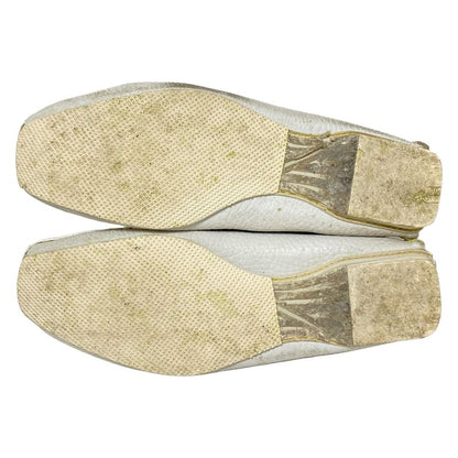 Louis Vuitton Driving Shoes 6 Women's - White Leather