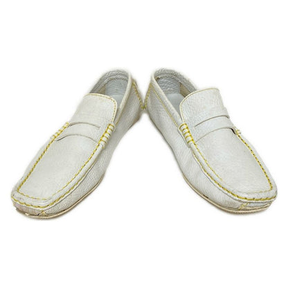 Louis Vuitton Driving Shoes 6 Women's - White Leather