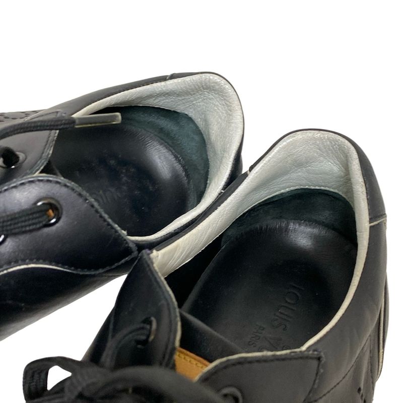 Louis Vuitton Sneakers 5 1 2 Women's - Black Perforated Leather