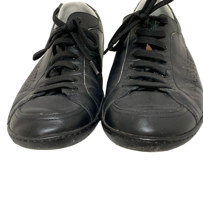 Louis Vuitton Sneakers 5 1 2 Women's - Black Perforated Leather