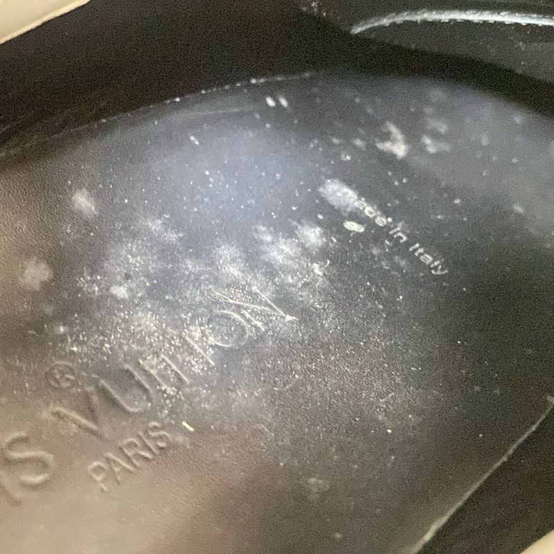 Louis Vuitton Sneakers 5 1 2 Women's - Black Perforated Leather