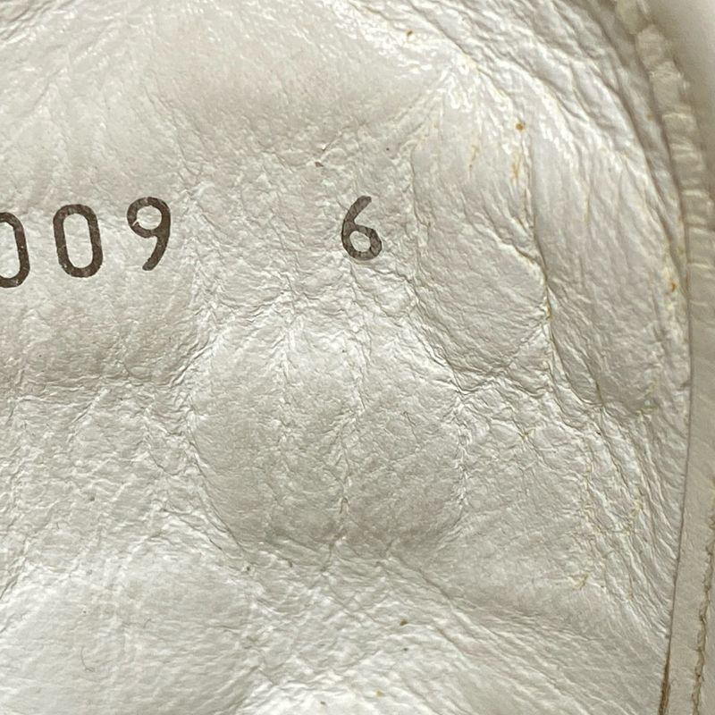 Louis Vuitton Sneakers 6 Women's - White Damier Infini Shape Pressed Leather