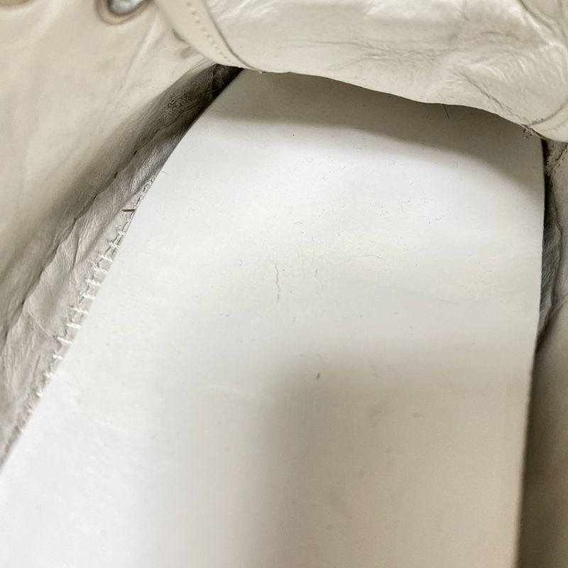 Louis Vuitton Sneakers 6 Women's - White Damier Infini Shape Pressed Leather