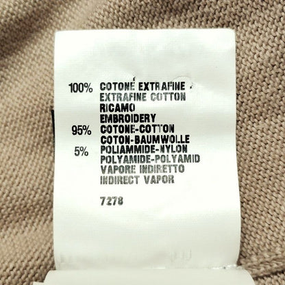 Fendi Cardigan Size 40 M Women's - Beige X Pink X White Short Sleeve