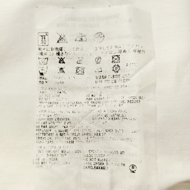 Prada Long Sleeve Shirt Blouse Size 40 M Women's - White