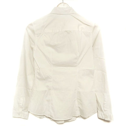 Prada Long Sleeve Shirt Blouse Size 40 M Women's - White
