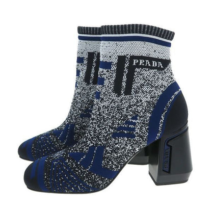 Prada Blue Size 35 Boots