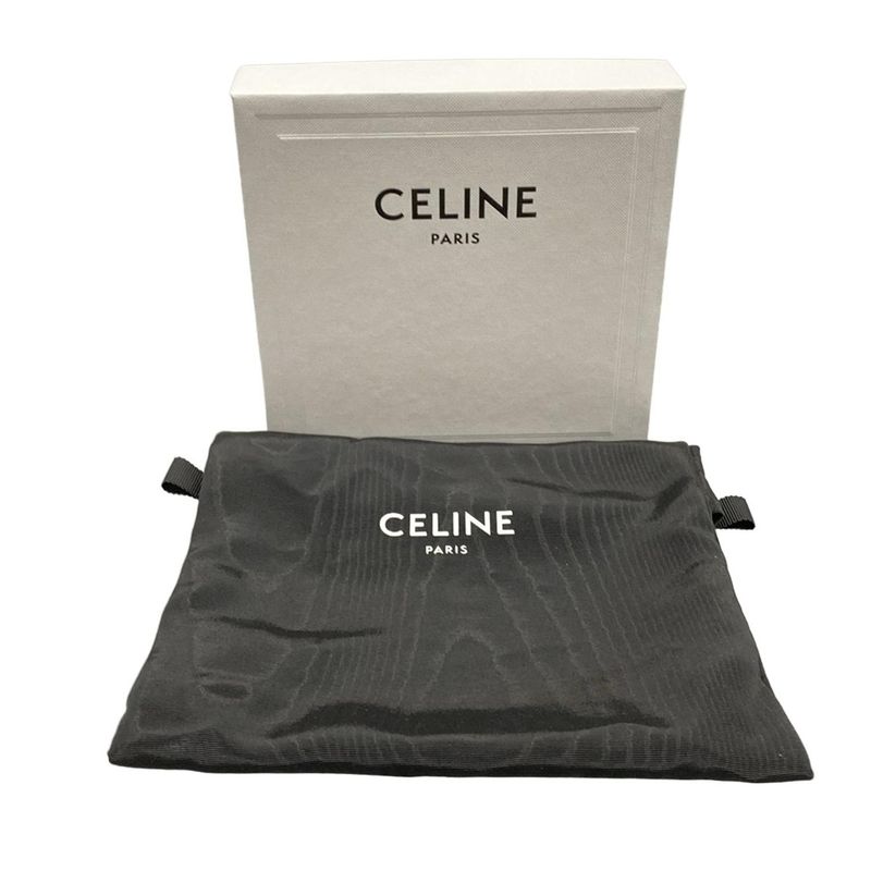 Celine Belt 75 - Black X Gold Leather
