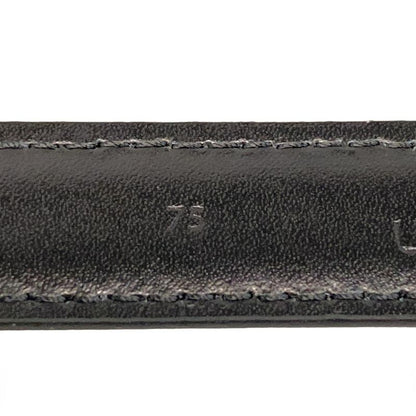 Celine Belt 75 - Black X Gold Leather