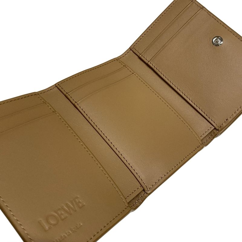 Loewe Trifold Wallet Cats Trifold Wallet C643tr2x54 Mocha Louis Wain Collaborati