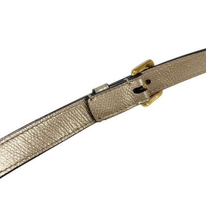 Dior Christian Dior Waist Pouch Saddle Bag S5619cwbm Gold