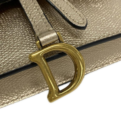Dior Christian Dior Waist Pouch Saddle Bag S5619cwbm Gold