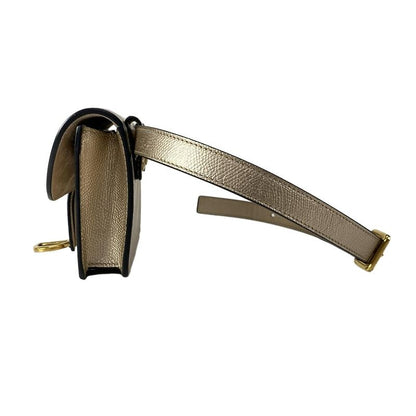 Dior Christian Dior Waist Pouch Saddle Bag S5619cwbm Gold