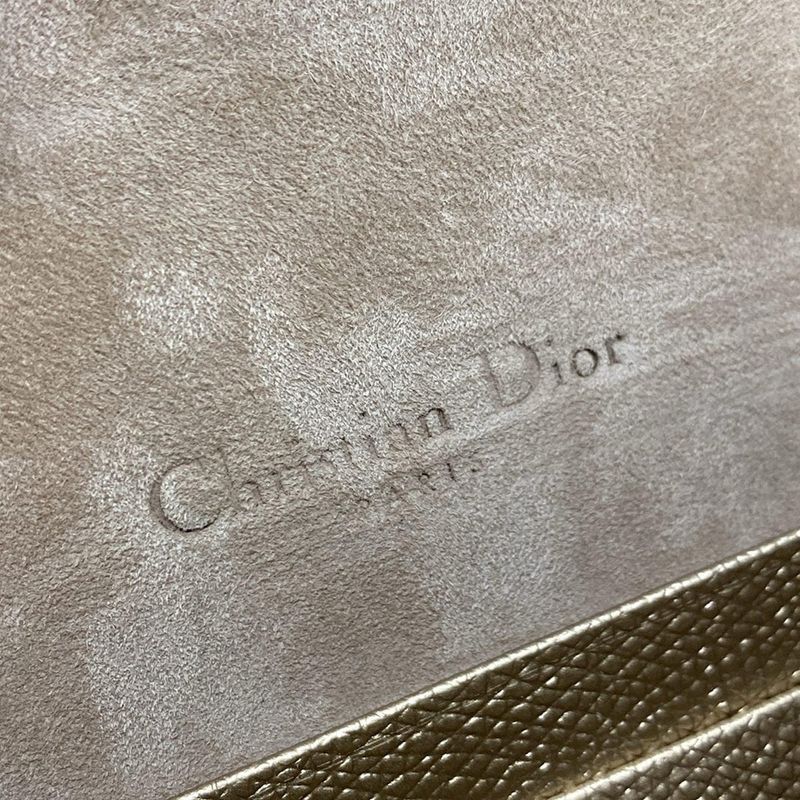 Dior Christian Dior Waist Pouch Saddle Bag S5619cwbm Gold