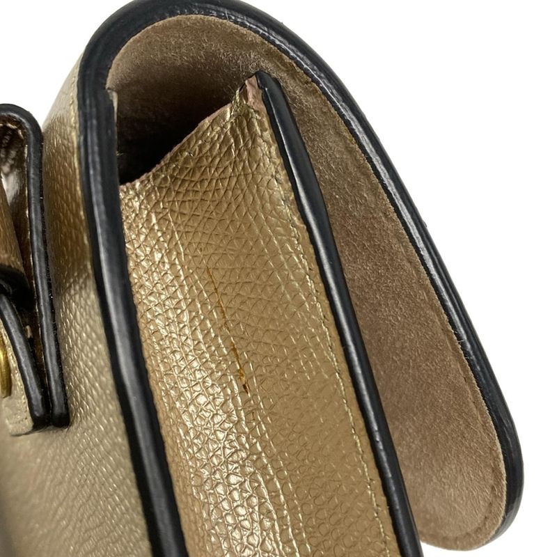 Dior Christian Dior Waist Pouch Saddle Bag S5619cwbm Gold