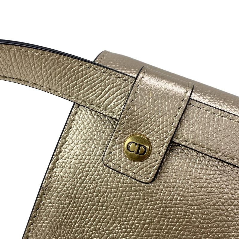 Dior Christian Dior Waist Pouch Saddle Bag S5619cwbm Gold