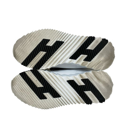 Hermes Sneakers 35 Women's Bouncing White X Light Gray X Black Insole Removable