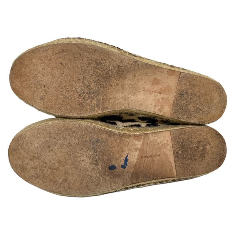 Celine Slip-Ons 36 Women's - Beige X Black X Dark Brown Leopard Print Espadrille