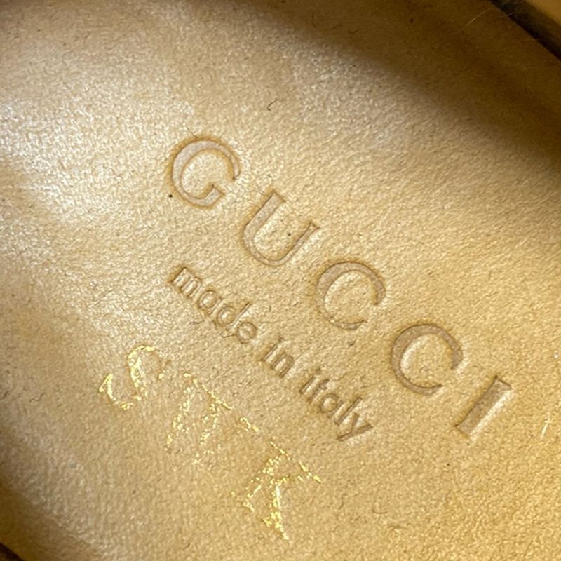 Gucci Loafers 36 1 2 Women's - 460723 Light Brown Horsebit Leather