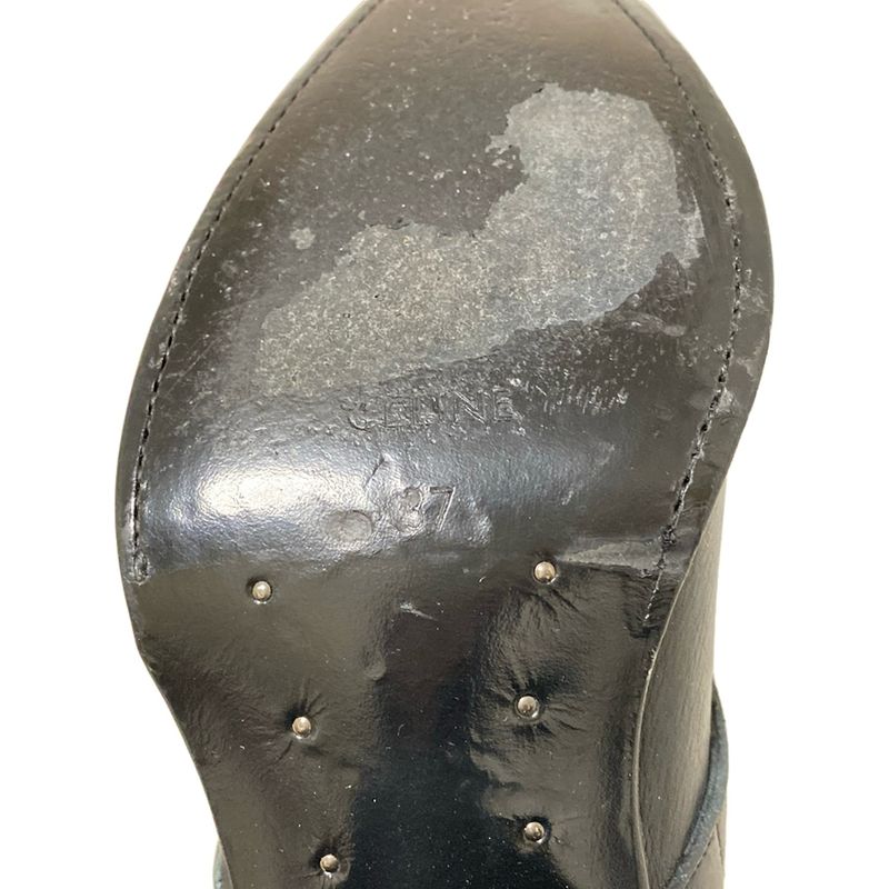 Celine Short Boots 37 Women's - Black Hedi Slimane Berlin Boots Leather