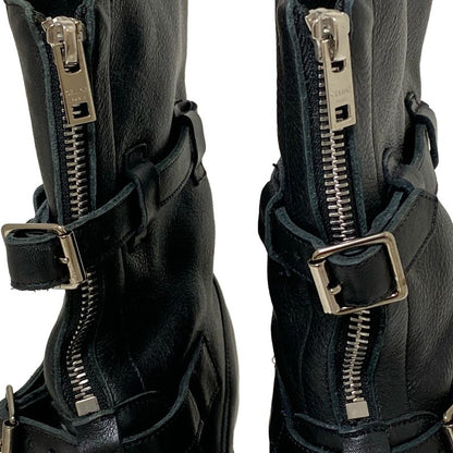 Celine Short Boots 37 Women's - Black Hedi Slimane Berlin Boots Leather