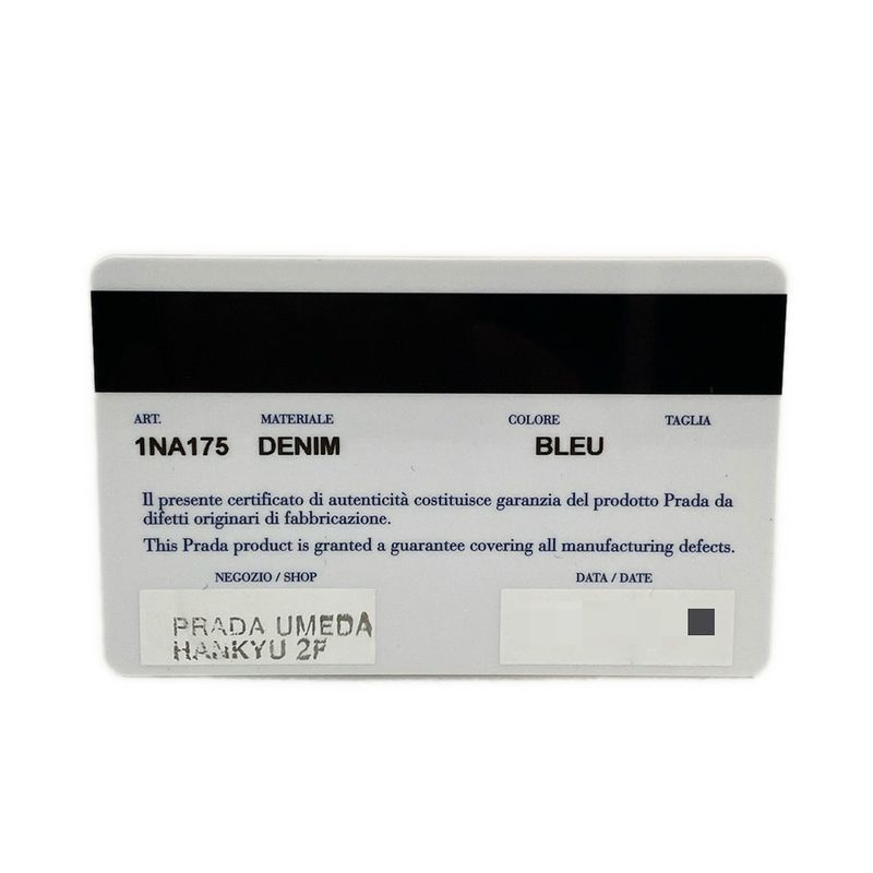 Prada Pouch - 1na175 Blue