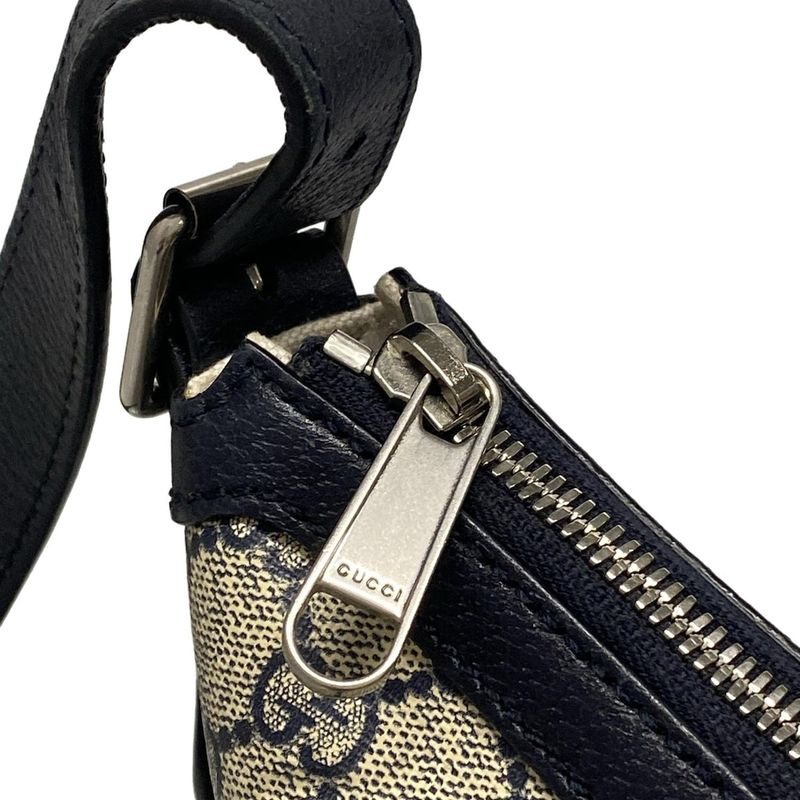 Gucci Shoulder Bag Ophidia GG Small Shoulder Bag 598125 Navy X Ivory X Red