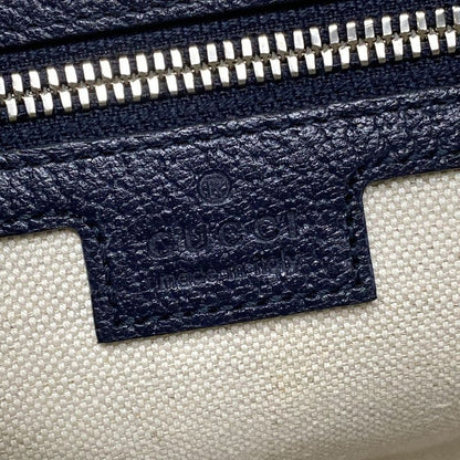 Gucci Shoulder Bag Ophidia GG Small Shoulder Bag 598125 Navy X Ivory X Red