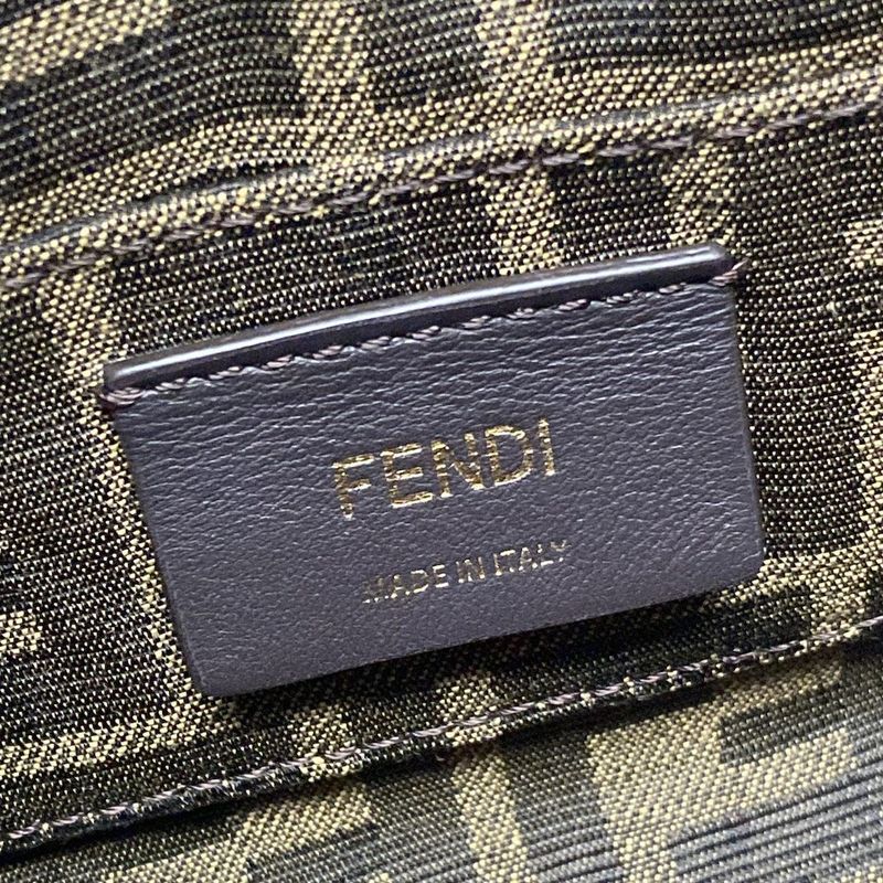 Fendi Handbag Mini Visible 8bs067 Pink Leather