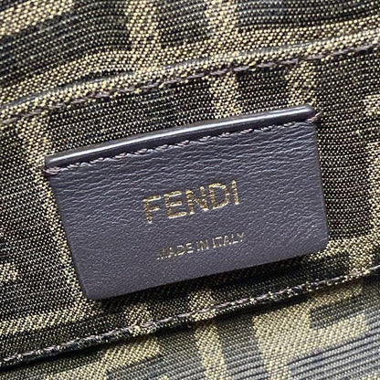 Fendi Handbag Mini Visible 8bs067 Pink Leather