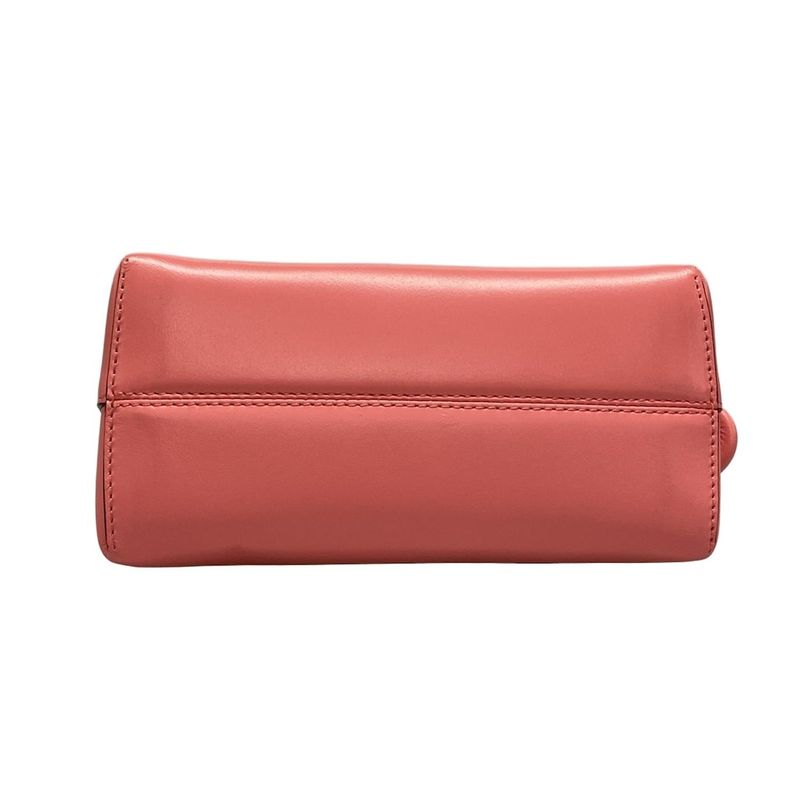 Fendi Handbag Mini Visible 8bs067 Pink Leather