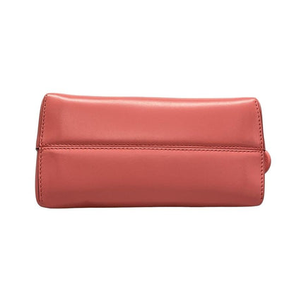 Fendi Handbag Mini Visible 8bs067 Pink Leather