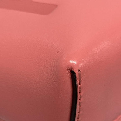 Fendi Handbag Mini Visible 8bs067 Pink Leather